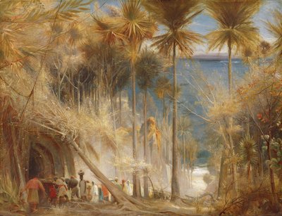 Ali Baba and the Forty Thieves by Albert Goodwin